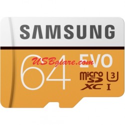 Thẻ nhớ 64Gb MicroSDXC UHS-I Class10 U3 100Mbps Samsung Evo